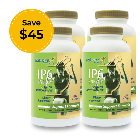 IP-6 Immune Support -4 bottles (960 V-Caps)