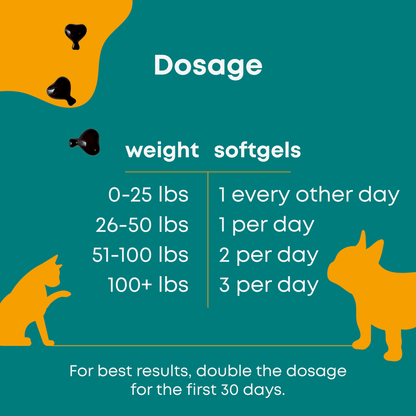 1-TDC Oral Health + Mobility Support for Cats (60 count)