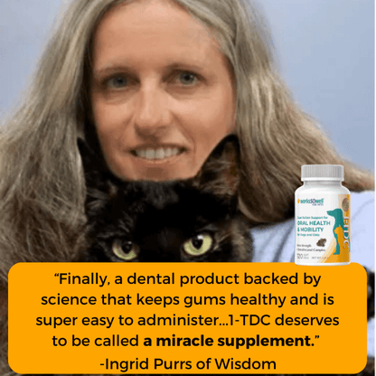 1-TDC Oral Health + Mobility Support for Cats
