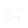 Medium small dog icon