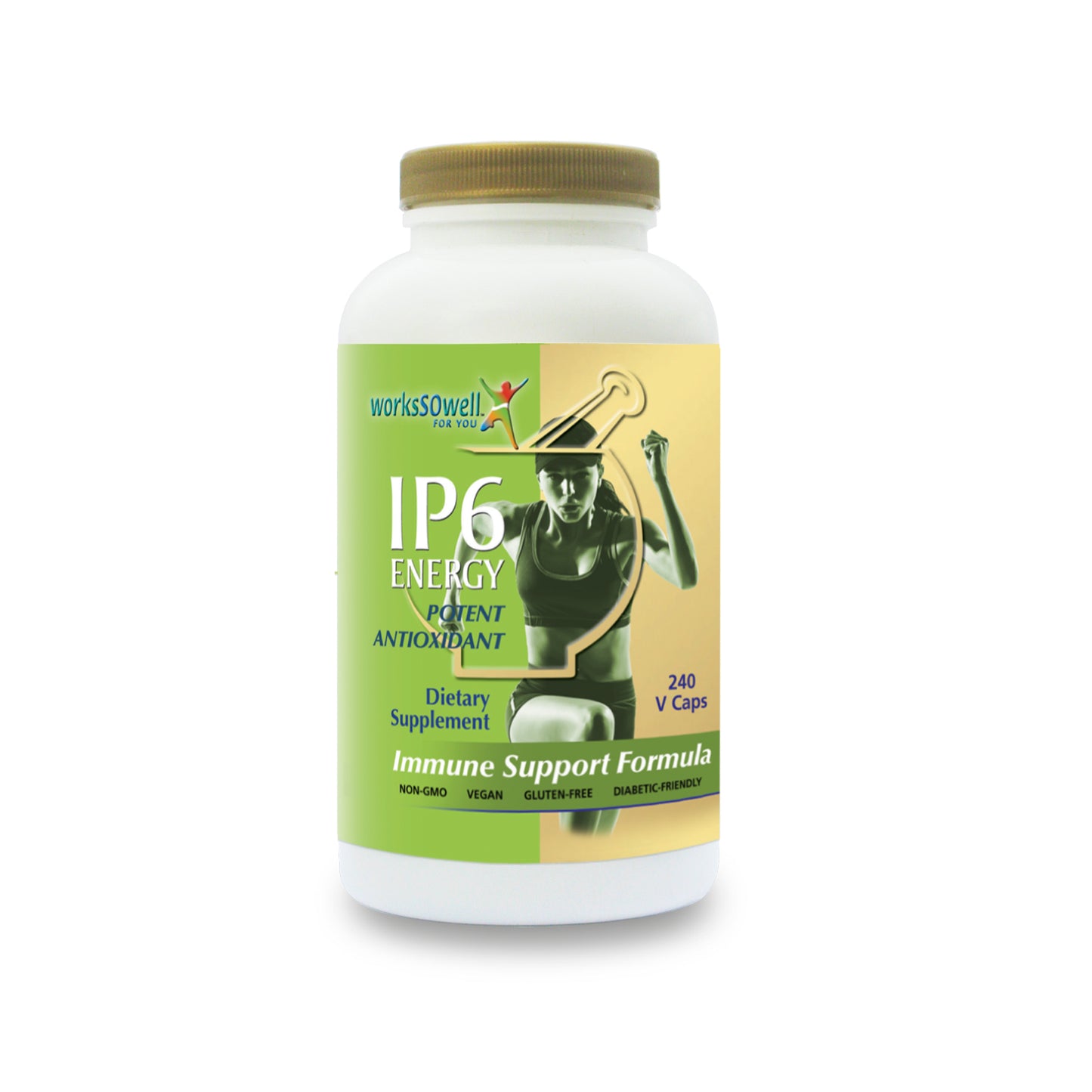 IP6 Energy Immune Support Formula (240 V-caps)
